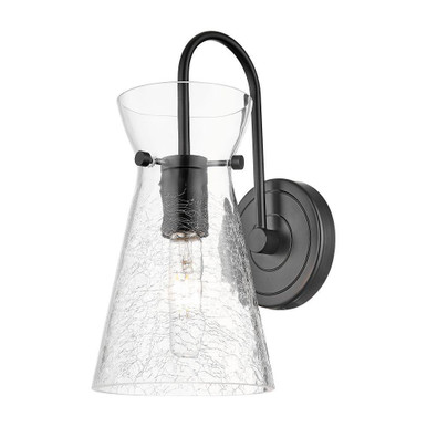 Nicole 1 Light Wall Sconce 12.13 Inch Tall X 5.63 Inch Wide by Innovations - 385-1W-G385-5