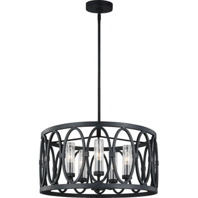 Sean Lavin 5 Light Medium Outdoor Caged Chandelier by Visual Comfort Studio - olf3222/5dwz