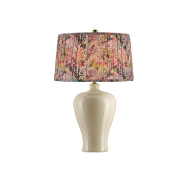 Wildflower Tapered Lamp Shade 10.5 Inch and 18 Inch Wide by Currey Company - 0900-6003