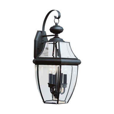 Lancaster 3 Light Candle Style Outdoor Wall Lantern by Generation - 8040