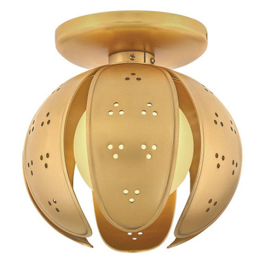 Anthos 5W 1 LED Semi Flush Mount 9.25 Inch X 9 Inch Wide by Fredrick Ramond - FR46962UB-LL