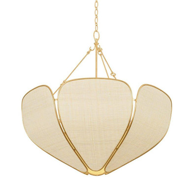 Bayville 6 Light Pendant 32.75 Inch Tall X 31.75 Inch Wide by Hudson Valley - 3932-VGL