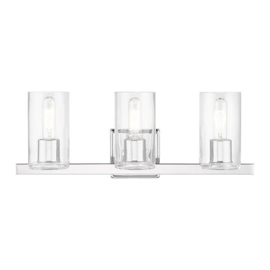 Clarion 3 Light Vanity Light by Livex - 18033