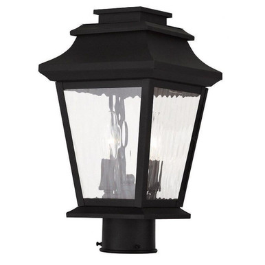 Hathaway 2 Light Candle Style Outdoor Wall Lantern by Livex - 20232