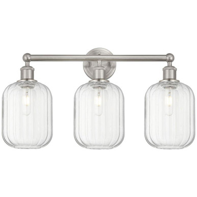 Preston 3 Light Jar Bath Vanity 14 Inch and 24.75 Inch Wide by Innovations - 616-3W-G460-7