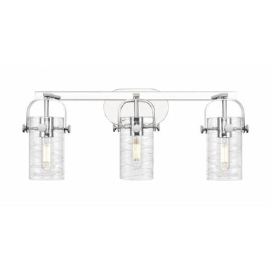 Pilaster II Cylinder 3 Light Vanity Light by Innovations - 423-3W-G423-7