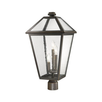 Talbot 3 Light Outdoor Post Mount Lantern 12.25 x 24.25 Inches by Z Lite - 579PHXLR