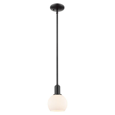 Athens 1 Light Stem Hung Mini Pendant 8.5 Inch X 5.88 Inch by Innovations - 716-1S-G12-6