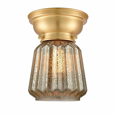Chatham 1 Light 7 Inch Wide Flush Mount by Innovations - 623-1F-G14