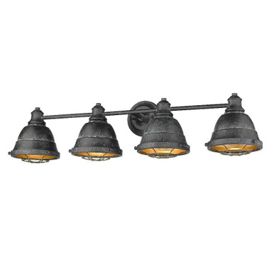 Bartlett 4 Light Vanity Light by Golden - 7312-BA4 BP