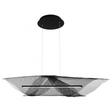 Alambre 24W 1 LED Light Small Island Pendant by George Kovacs - P8564-0-66A-L