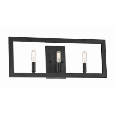Portrait 3 Light Vanity Light 23.25 Inch Wide by Craftmade - 44903-ESP