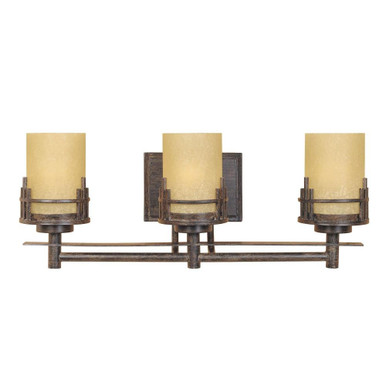 Mission Ridge 3 Light Vanity Light by Designers Fountain - 82103-wm