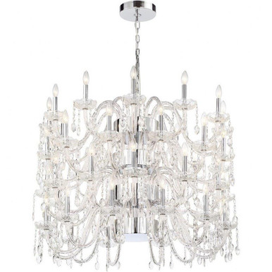 Ferrero 48 Light Oversized 4 Tier Chandelier by Eurofase - 33762