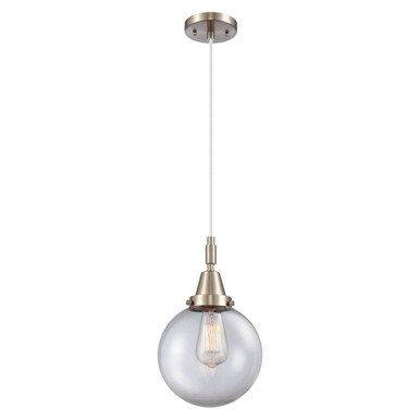 Beacon 1 Light Cord Hung Mini Pendant 12.63 Inch Tall by Innovations - 447-1P-G20-8