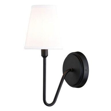 Briar 1 Light Wall Sconce 13.25 Inch Tall and 5 Inch Wide by Vaxcel - W0473