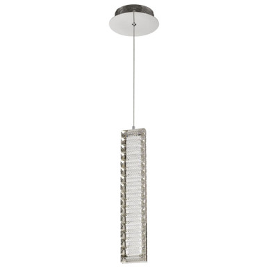 Nova 12W LED Mini Pendant 16 Inch Tall and 1.375 Inch Wide by Nuvo - 62/2445