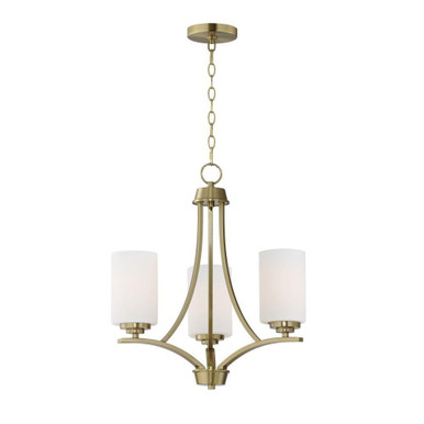 Deven 3 Light Small Chandelier by Maxim - 20033