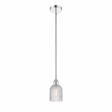 Bridal Veil 1 Light Mini Pendant 8.5 Inch Tall by Innovations - 616-1S-G559-5
