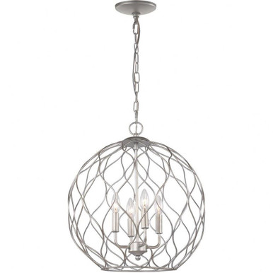 Parisian Mesh 4 Light Large Pendant by Matteo - C54404