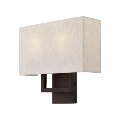 Pierson Two Light ADA Wall Sconce by Livex - 50994-07