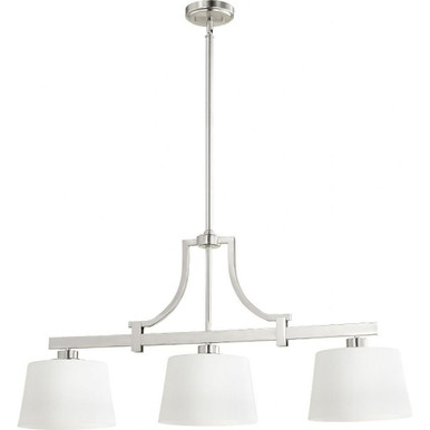 Lancaster 3 Light Mini Island Chandelier by Quorum - 6507-3