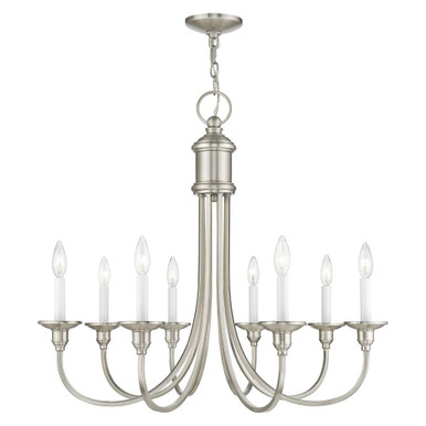 Cranford 8 Light Large Chandelier by Livex - 5148