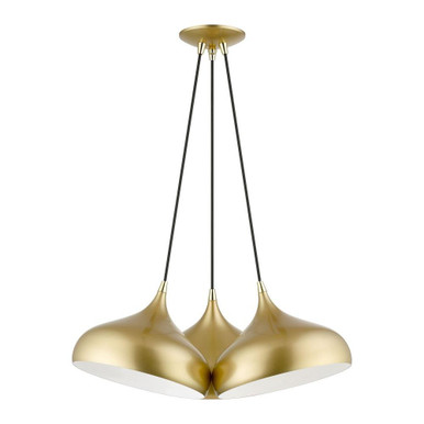Amador 3 Light Large Cluster Pendant by Livex - 41053
