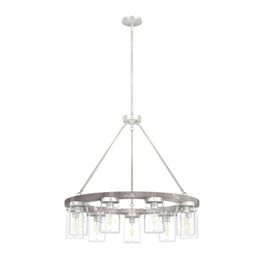 Devon Park 9 Light Large Chandelier by Hunter - 19245
