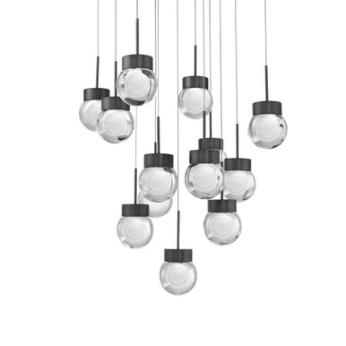 Double Bubble 41W 13 LED Light Large Pendant by Modern Forms - PD-82013S