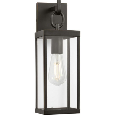 Rox 1 LED Small Outdoor Wall Lantern 5 Inch Wide by Generation - GLO1761E