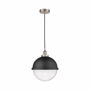 Hampden 1 Light Medium Cord Hung Pendant 13 Inch Wide by Innovations - 616-1PH-HFS-12