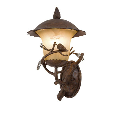 Ponderosa 3 Light Outdoor Wall Lantern by Kalco - 9164PD