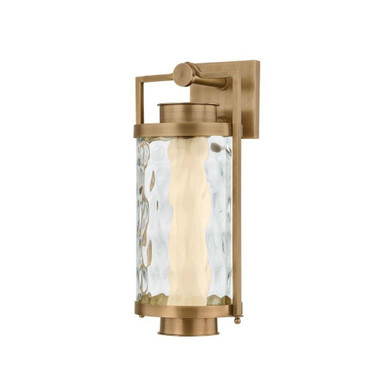 Haddock 1 LED Wall Sconce 17 Inch Tall and 7.75 Inch Wide by Troy - B4617-PBR