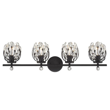 Moreno 4 Light Vanity Light by Savoy House - 8-6601-4