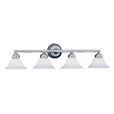 Opal Essence 4 Light Vanity Light by Designers Fountain - 4964-ch