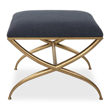 Crossing Small Bench 20 Inch Tall and 23.5 Inch Wide by Uttermost - 23678