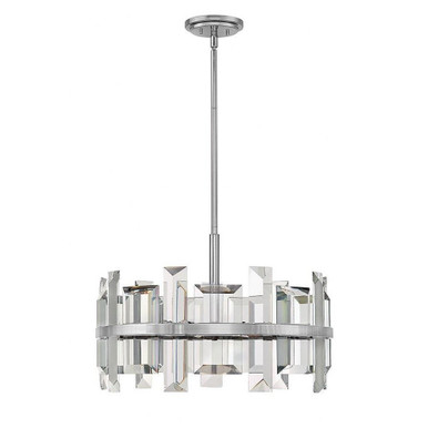 Odette 6 Light Medium Chandelier by Fredrick Ramond - FR39214PNI