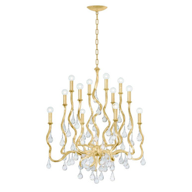 Aveline 12 Light Large Chandelier by Corbett - 414-34