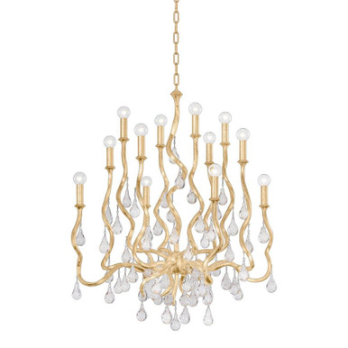 Aveline 12 Light Large Chandelier by Corbett - 414-34