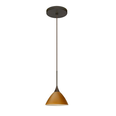 Domi 1 Light Mini Cord Pendant by Besa - 1XT-DOMI