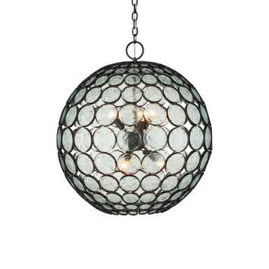 Etude 6 Light Large Chandelier by Currey Company - 9000-1201