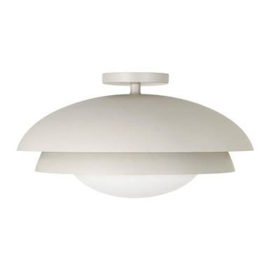 Jensen 1 Light Semi Flush Mount 9.25 Inch Tall X 17.75 Inch Wide by Capital - 259211