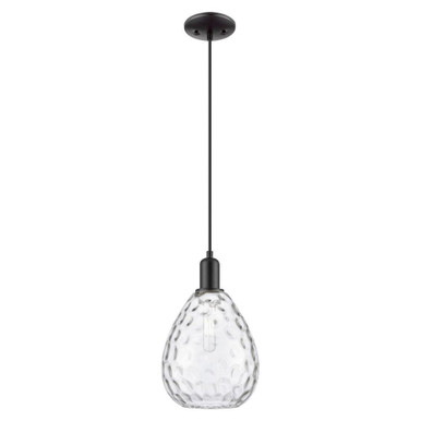 Waverly 1 Light Cord Hung Mini Pendant 12.83 Inch X 8 Inch by Innovations - 716-1P-G372