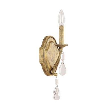 Blakely One Light Wall Sconce 13.25 Inch Tall by Capital - 1616AG-CR