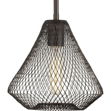 Mesh 1 Light Small Pendant by Progress - P5338-20