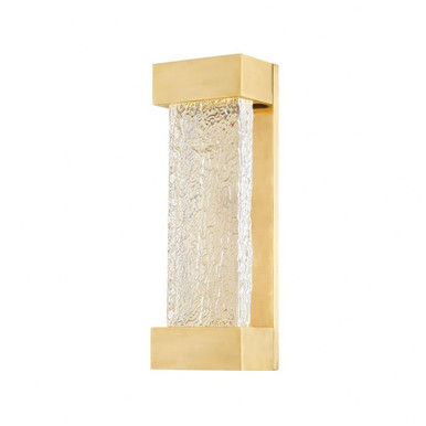 Wharton 5W 1 LED Light Wall Sconce by Hudson Valley - 5415-AGB