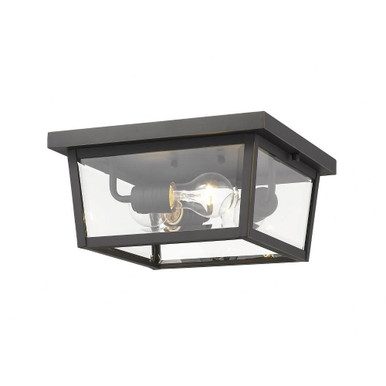 Beacon 3 Light 12 Inch Wide Flush Mount by Z-Lite - 568F