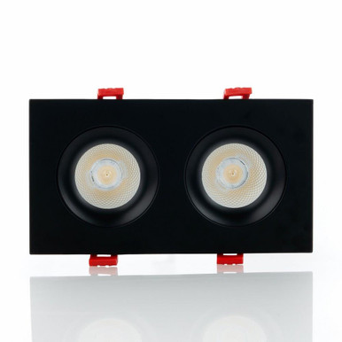 Midway 24W 1 LED 3.5 Inch Rectangular Double Gimbal (Set of 4) by Eurofase  - 45381-4