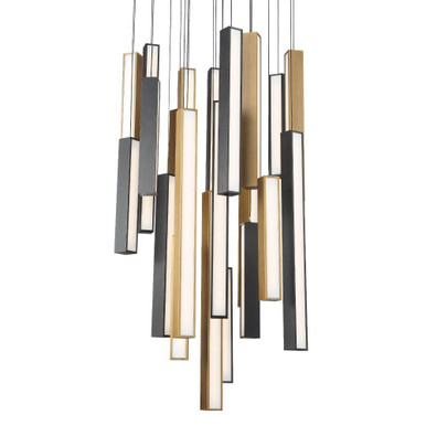 Chaos 115W 21 LED Light Large Pendant by Modern Forms - PD-64821R